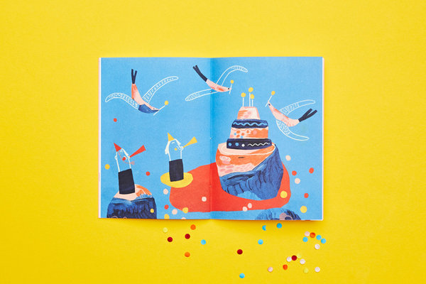 Loopvis Kakkerlakje - jong - als je jarig bent (nr 15)