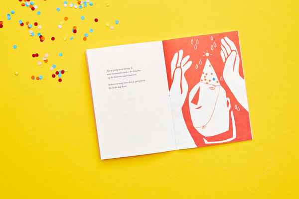 Loopvis Kakkerlakje - jong - als je jarig bent (nr 15)