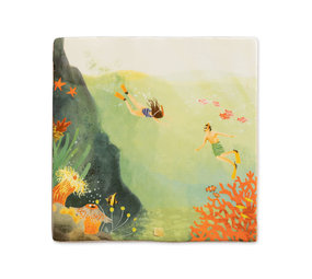 Storytiles Storytiles - tegel small - underwater world (10x10 cm) Storytiles Storytiles - tegel small - underwater world (10x10 cm)