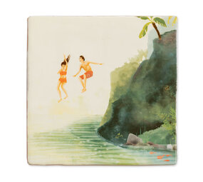 Storytiles Storytiles - tegel small - dare to jump (10x10 cm)