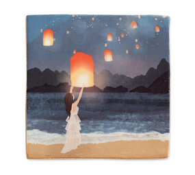 Storytiles Storytiles - tegel small - making memories & wishes (10x10 cm)