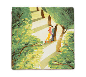 Storytiles Storytiles - tegel small - it started with a kiss (10x10 cm)