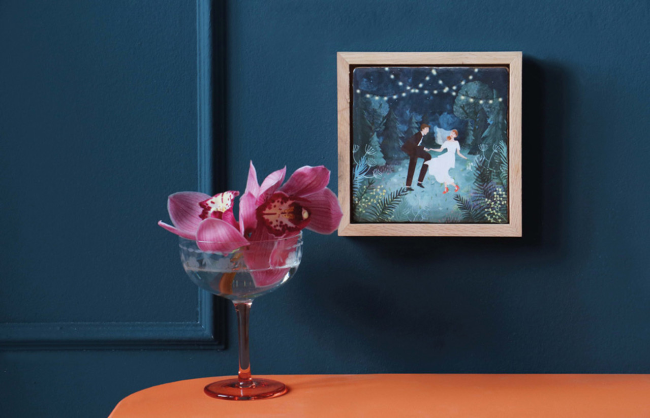 Storytiles Storytiles - our wedding night - klein Storytiles Storytiles - our wedding night - klein