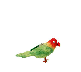 Sjaal met verhaal Sjaal met verhaal - hanger vogel - dwergpapegaai