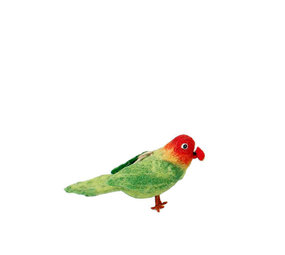 Sjaal met verhaal Sjaal met verhaal - hanger vogel - dwergpapegaai