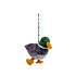 Sjaal met verhaal - hanger - eend Sjaal met verhaal - hanger - eend