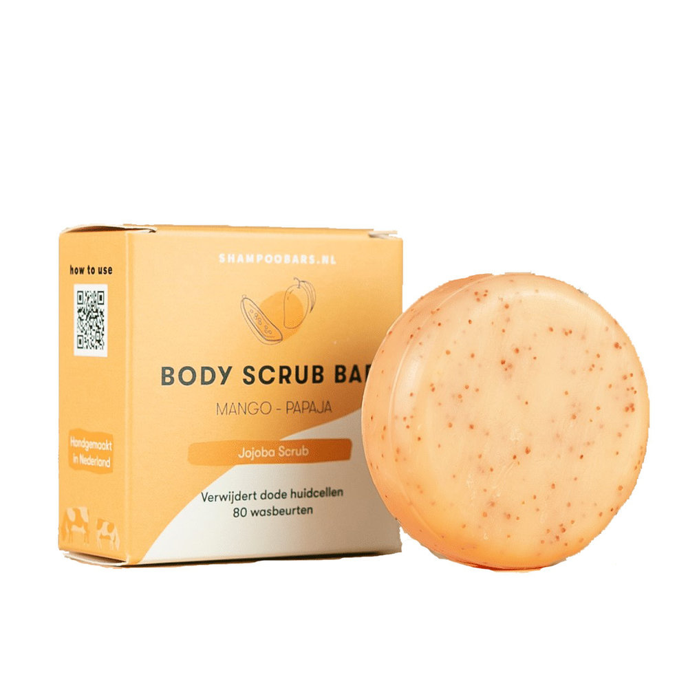 Shampoo bars SB - body scrub bar - mango papaja Shampoo bars SB - body scrub bar - mango papaja