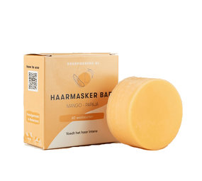 Shampoo bars SB - haarmasker bar - mango papaja Shampoo bars SB - haarmasker bar - mango papaja
