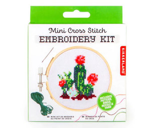Kikkerland Kikkerland - borduur kit - cactus Kikkerland Kikkerland - borduur kit - cactus