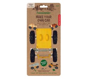 Kikkerland Kikkerland - buitenspeelgoed - huckleberry - maak je eigen auto Kikkerland Kikkerland - buitenspeelgoed - huckleberry - maak je eigen auto