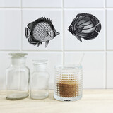 Boubouki Boubouki - tegelsticker - johnny & june (2 tegels)