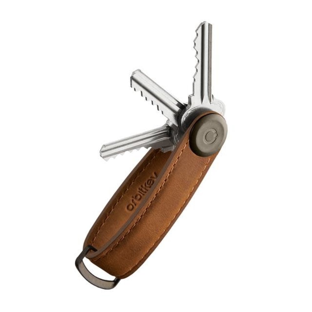 Orbitkey Orbitkey - key organizer 2.0 - premium leather - chestnut brown/brown Orbitkey Orbitkey - key organizer 2.0 - premium leather - chestnut brown/brown