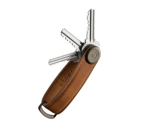 Orbitkey Orbitkey - key organizer 2.0 - premium leather - chestnut brown/brown Orbitkey Orbitkey - key organizer 2.0 - premium leather - chestnut brown/brown