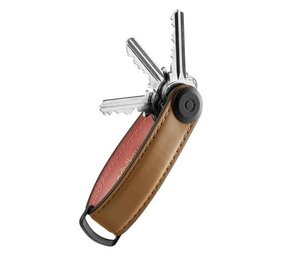 Orbitkey Orbitkey - key organizer 2.0 - premium leather - cocoa rose