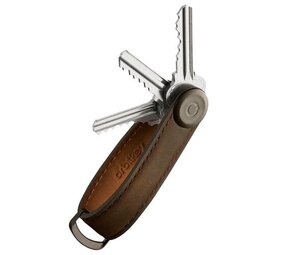 Orbitkey Orbitkey - key organizer 2.0 - crazy horse leather - oak brown