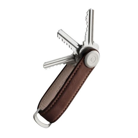 Orbitkey Orbitkey - key organizer 2.0 - crazy horse leather - espresso