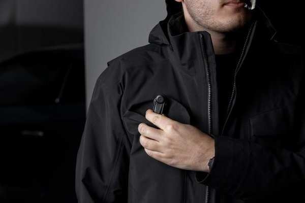 Orbitkey Orbitkey - key organizer 2.0 - premium leather - black/black