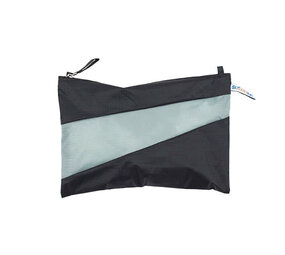 Susan Bijl Susan Bijl - the new pouch large - black & grey