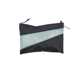 Susan Bijl Susan Bijl - the new pouch large - black & grey