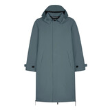 Maium Maium - regenjas mac - blue grey