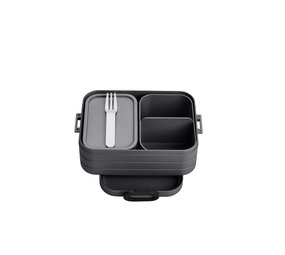Mepal Mepal - bento lunchbox take a break midi - nordic black Mepal Mepal - bento lunchbox take a break midi - nordic black