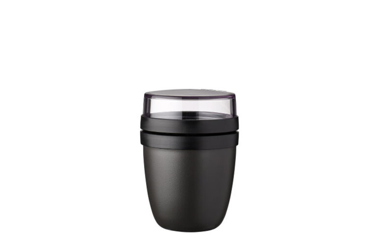 Mepal Mepal - lunchpot ellipse mini - zwart Mepal Mepal - lunchpot ellipse mini - zwart