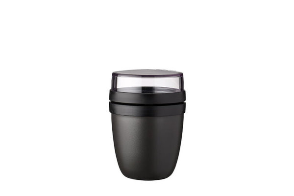 Mepal Mepal - lunchpot ellipse mini - zwart Mepal Mepal - lunchpot ellipse mini - zwart