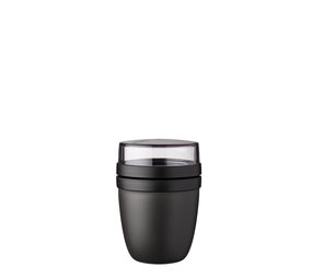 Mepal Mepal - lunchpot ellipse (500 + 200 ml) - nordic black Mepal Mepal - lunchpot ellipse (500 + 200 ml) - nordic black