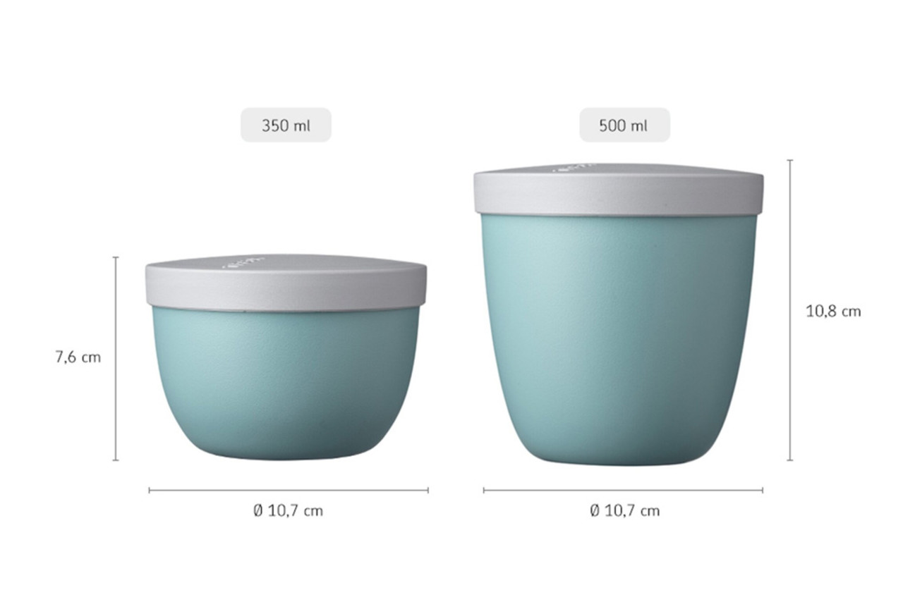 Mepal Mepal - snackpot ellipse 500 ml - oudroze