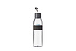 Mepal - waterfles ellipse 500 ml - nordic black Mepal - waterfles ellipse 500 ml - nordic black