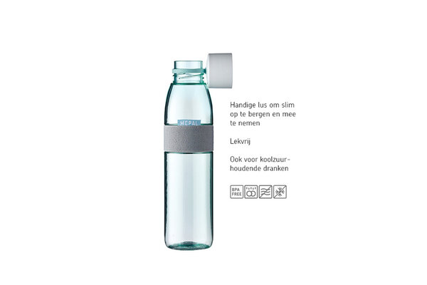 Mepal Mepal - waterfles ellipse 700 ml - zachtgroen