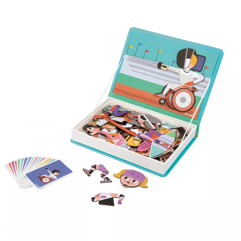 Janod Janod - magnetibook - sport Janod Janod - magnetibook - sport