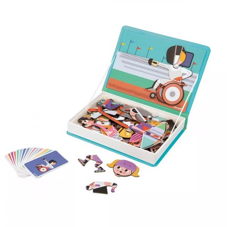 Janod Janod - magnetibook - sport Janod Janod - magnetibook - sport