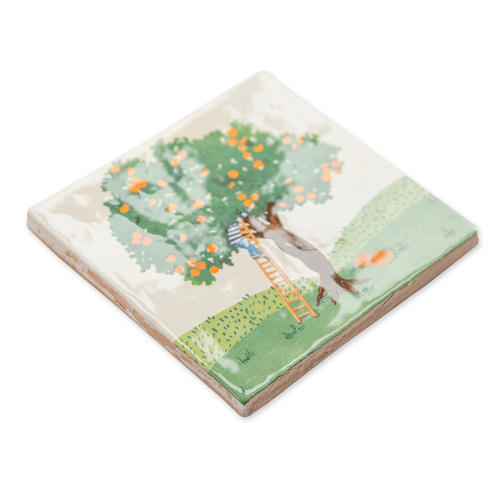 Storytiles Storytiles - fruit plukken - klein Storytiles Storytiles - fruit plukken - klein