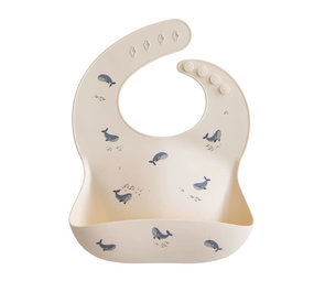 Mushie Mushie - silicone slab - whales