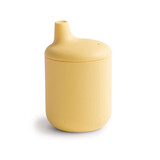 Mushie Mushie - silicone tuitbeker - pale daffodill