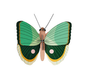 Studio Roof Studio Roof - muurdecoratie - fern striped butterfly
