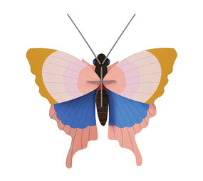 Studio Roof Studio Roof - muurdecoratie - gold rim butterfly