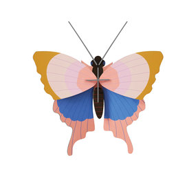 Studio Roof Studio Roof - muurdecoratie - gold rim butterfly Studio Roof Studio Roof - muurdecoratie - gold rim butterfly