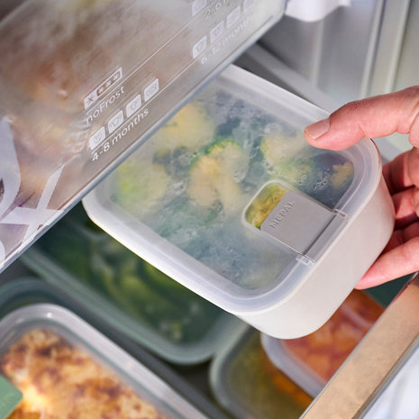 Mepal Mepal - vershoudddoos easyclip 2250 ml - zachtgroen Mepal Mepal - vershoudddoos easyclip 2250 ml - zachtgroen