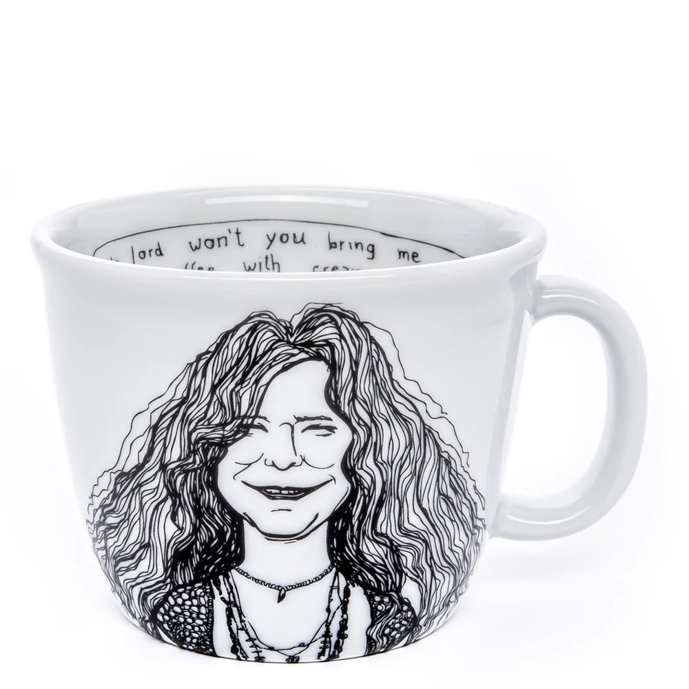 PolonaPolona PolonaPolona - mok (35 cl) - Janis, the braless flower child PolonaPolona PolonaPolona - mok (35 cl) - Janis, the braless flower child