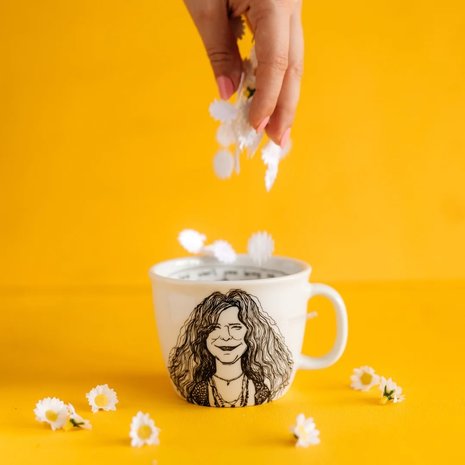 PolonaPolona PolonaPolona - mok (35 cl) - Janis, the braless flower child PolonaPolona PolonaPolona - mok (35 cl) - Janis, the braless flower child