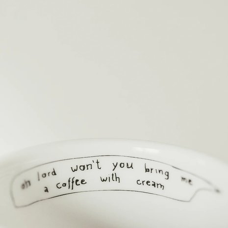 PolonaPolona PolonaPolona - mok (35 cl) - Janis, the braless flower child PolonaPolona PolonaPolona - mok (35 cl) - Janis, the braless flower child