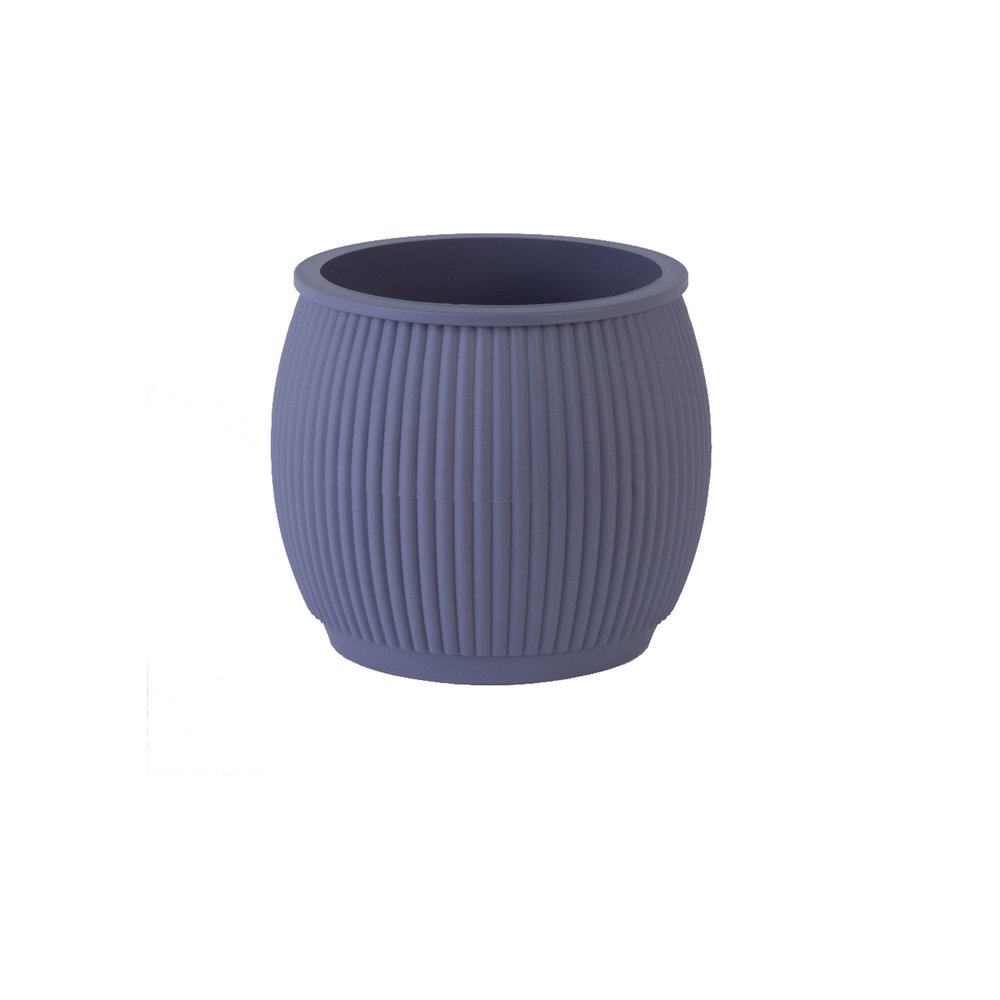 Living by Colors Living by colors - silicone bloempot chubby - lavender Living by Colors Living by colors - silicone bloempot chubby - lavender