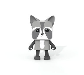 Mobility on Board Mobility on Board  - dansende speaker - raccoon Mobility on Board Mobility on Board  - dansende speaker - raccoon