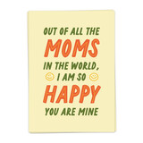 Kaart Blanche Kaart blanche - wenskaart - out off all the moms Kaart Blanche Kaart blanche - wenskaart - out off all the moms