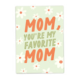 Kaart Blanche Kaart blanche - wenskaart - fave mom