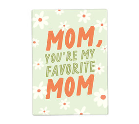 Kaart Blanche Kaart blanche - wenskaart - fave mom Kaart Blanche Kaart blanche - wenskaart - fave mom