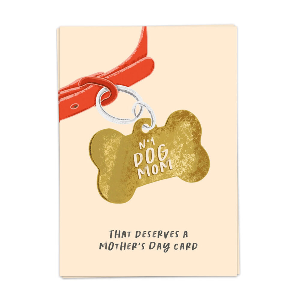 Kaart Blanche Kaart blanche - wenskaart - hondenmoeder