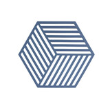 Zone Denmark Zone - panonderzetter hexagon (16x14cm) - denim Zone Denmark Zone - panonderzetter hexagon (16x14cm) - denim